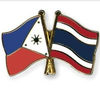 Philippine and Thai flags